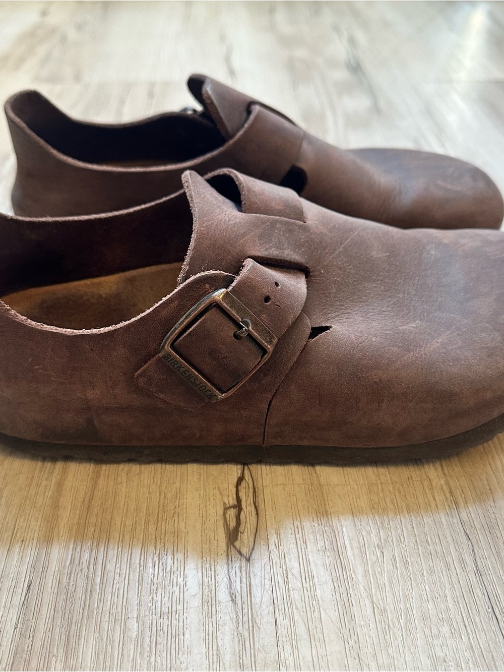 Birkenstock London Brown Leather Clog